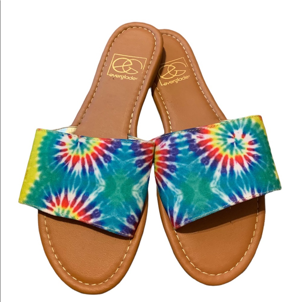 Everglade Tie-Dye Sandals